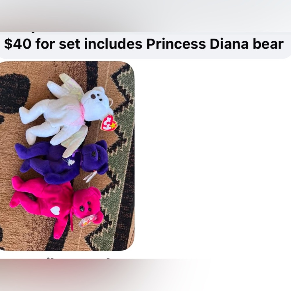 Beanie Baby set